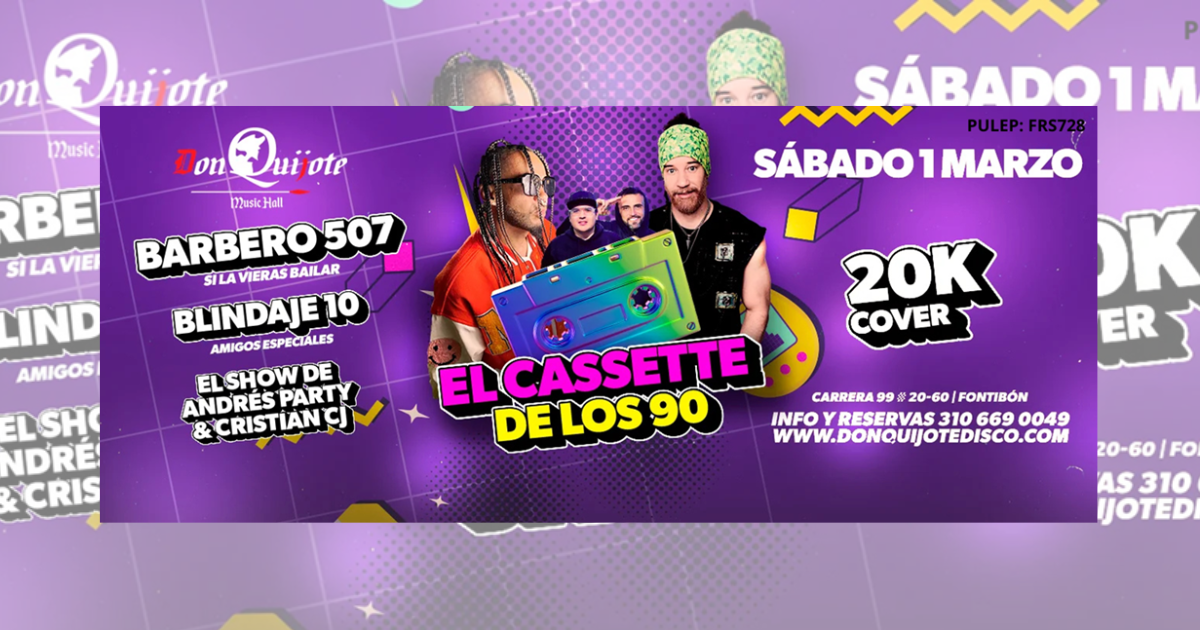EL CASSETTE DE LOS 90