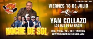 MESA X2 personas - Yan Collazo -(vlr x pers)