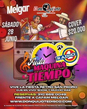 Preferencial -MAQUINA DEL TIEMPO MELGAR
