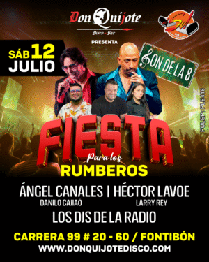 MESA X2 Personas - FIESTA RUMBEROS [vlr x pers]