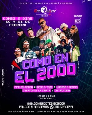 COMBO 2 DIAS COMO EN EL 2000