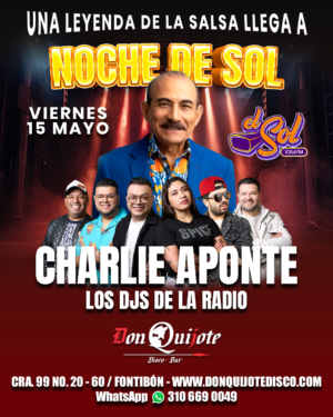 NOCHE DE SOL CON CHARLIE APONTE
