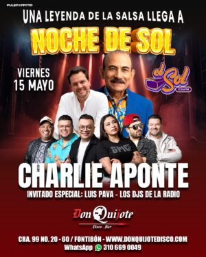 NOCHE DE SOL CON CHARLIE APONTE