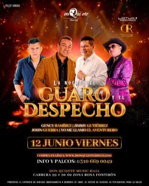 LA NOCHE DEL GUARO Y EL DESPECHO