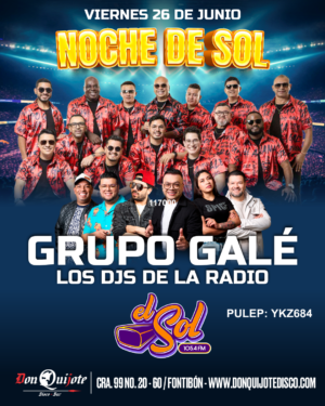NOCHE DE SOL CON GRUPO GALE