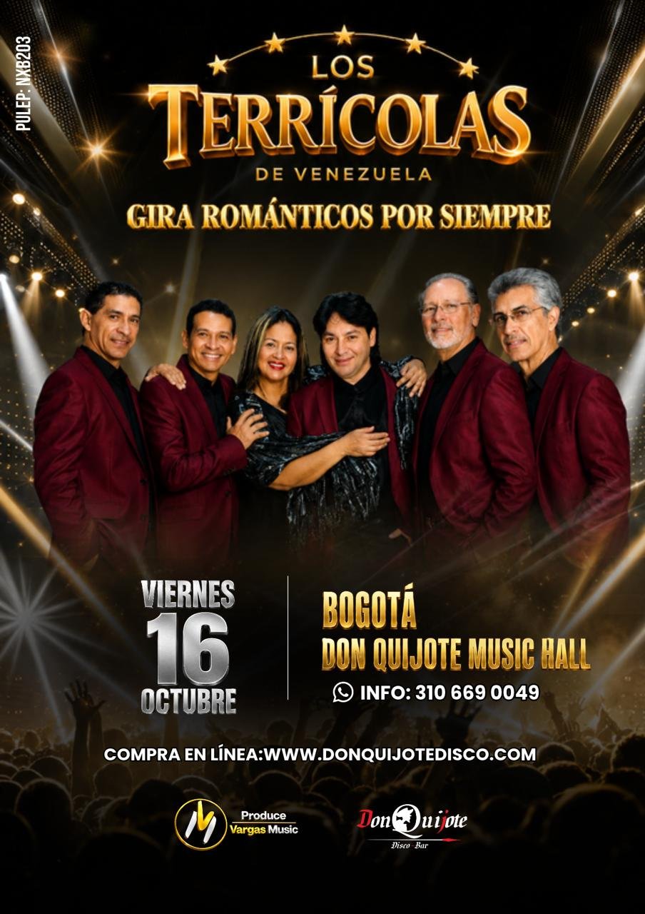 LOS TERRICOLAS DE VENEZUELA-ROMANTICOS POR SIEMPRE