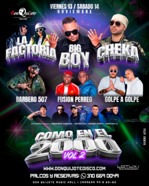 COMBO 2 DIAS- COMO EN EL 2000 - V2