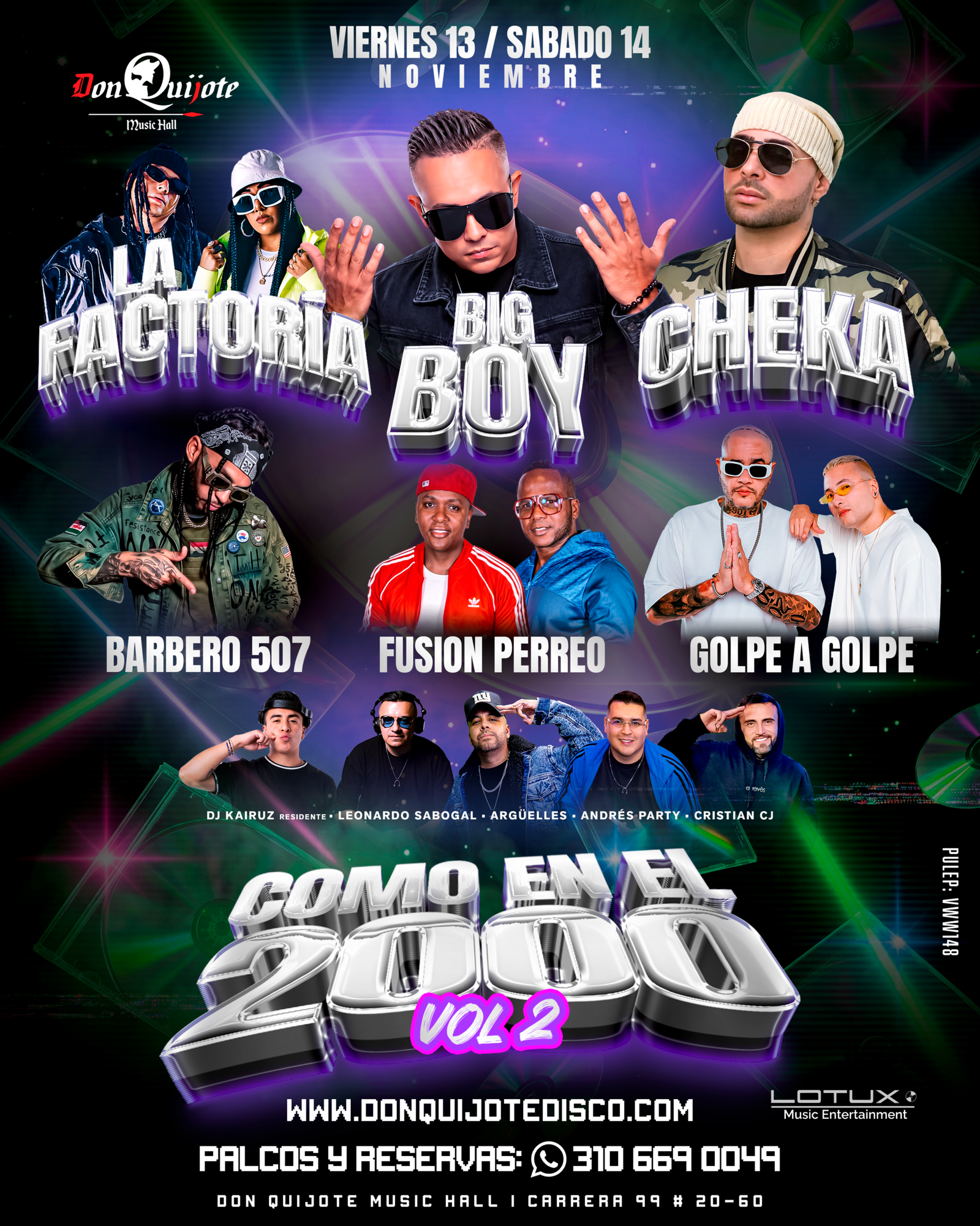 COMBO 2 DIAS- COMO EN EL 2000 - V2